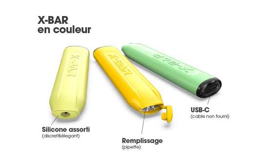 Puff réutilisable 650 bouffé xbar image 9