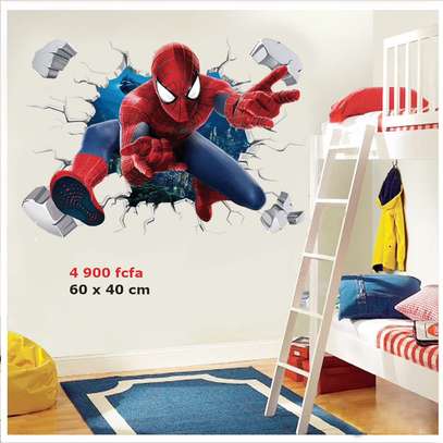 Autocollants muraux en papier vinyl ou  3D image 11