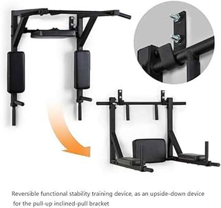 Barre de traction murale double fit( 2in1) multi grip image 3