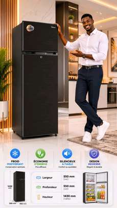 REFRIGERATEUR MIDEA 2PORTES NOIR MDRT294FGN28 image 4