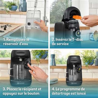 Machine à café Tassimo Finesse noire + 3 packs de capsules image 8
