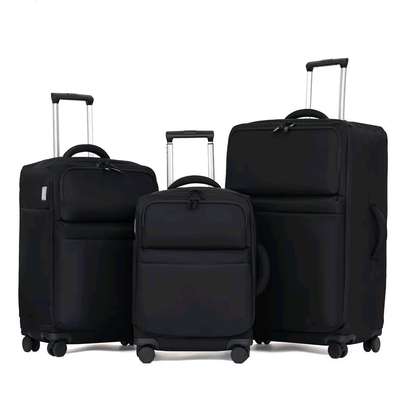 Lot de 3 Valises à roulettes ultra légere en tissu image 6