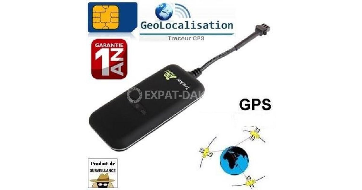 GPS Véhicule Moto option arrêt moteur - TECH ACCESS DAKAR