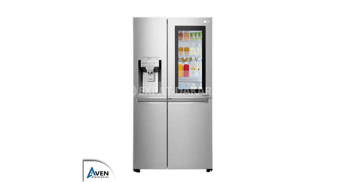 REFRIGERATEUR SIDE BY SIDE LG KNOCK KNOCK Ouakam ExpatDakar