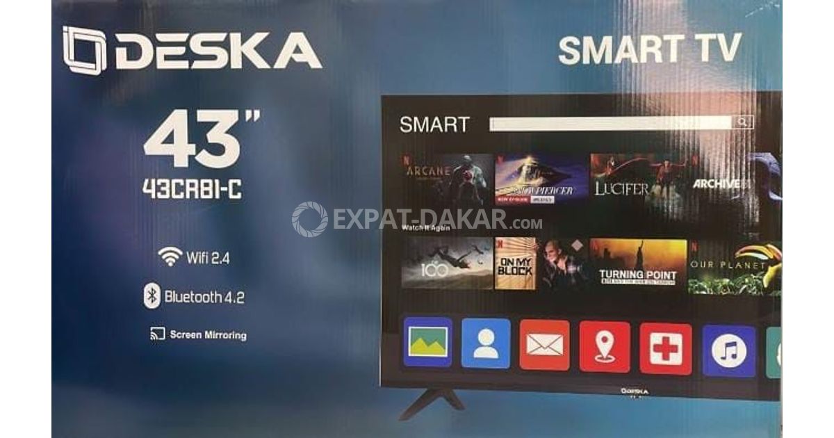 Tv smart 43 DESKA