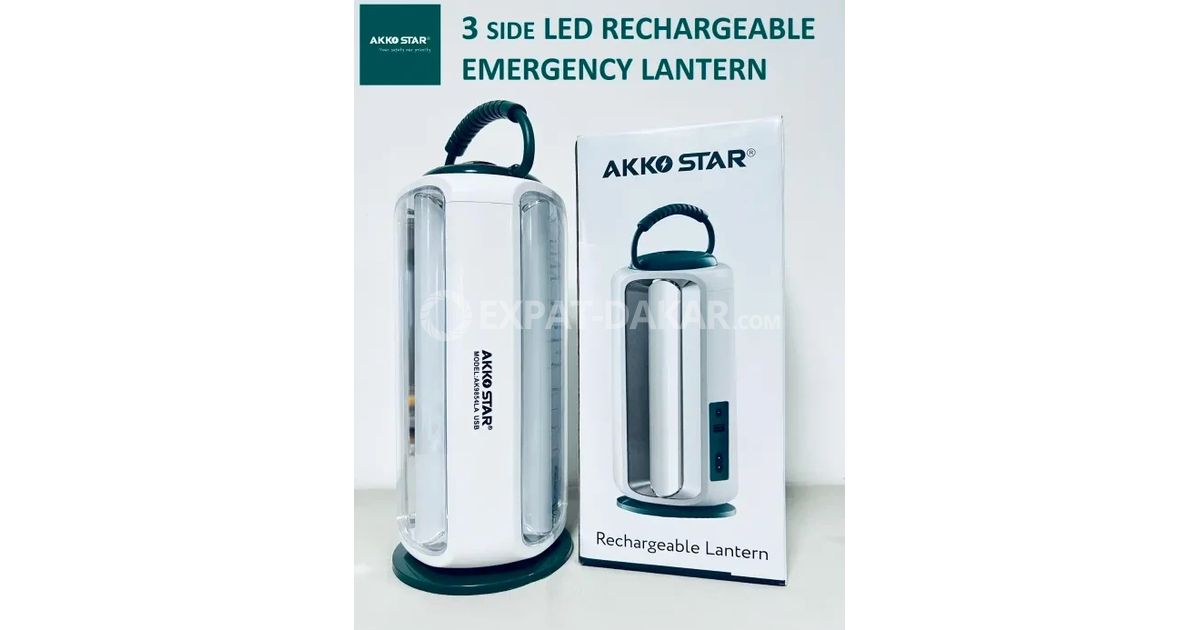 Lanterne à Batterie Rechargeable Lampe De Secours à LED De Camping Avec Crochet 8435666332301