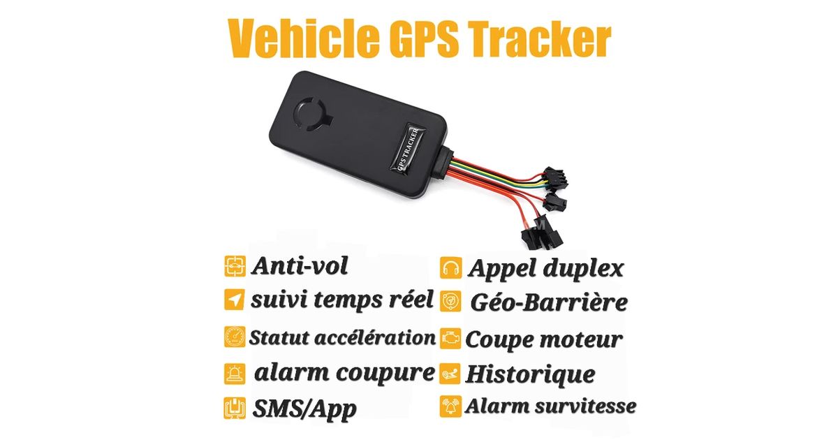 GPS Véhicule Moto option arrêt moteur - TECH ACCESS DAKAR