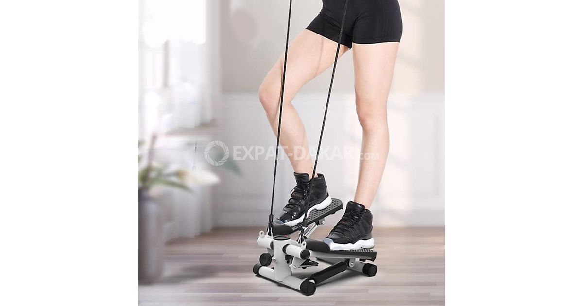 Mini Stepper 2 en 1, Fitness Maison/Appartement, Écran LCD, avec Mini Stepper 2 en 1, Fitness Maison/Appartement, Écran LCD, avec
