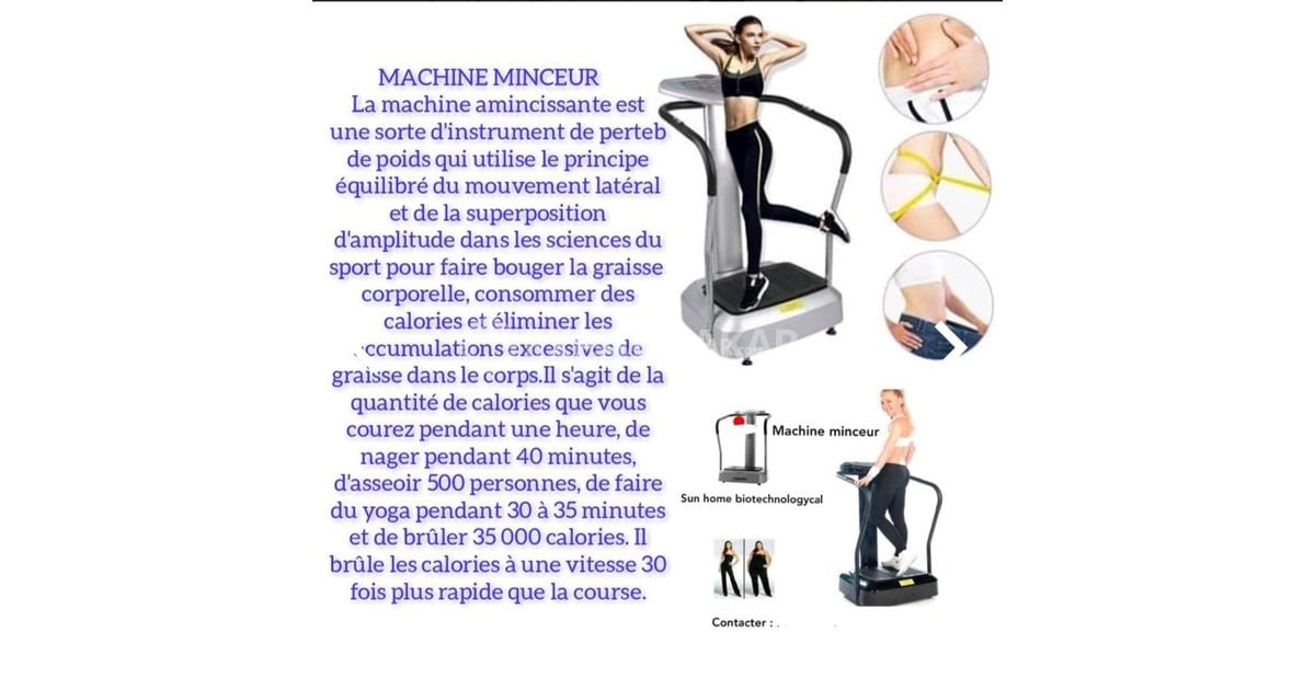Machine Vibro Minceur Almadies 2 Expat Dakar