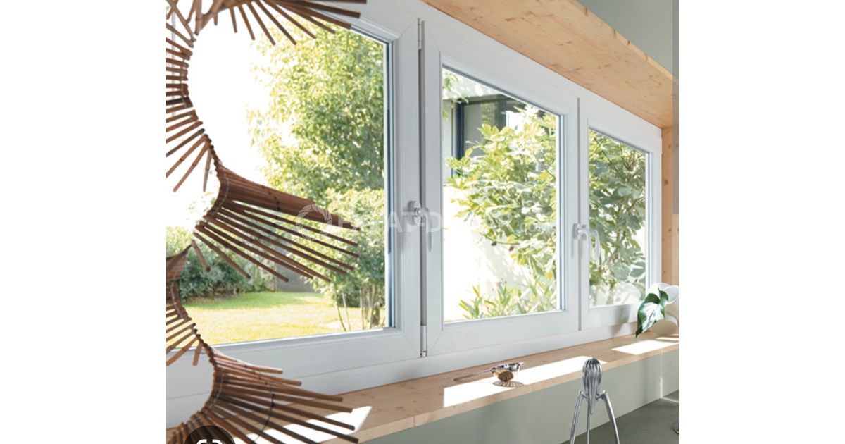 trois battants pvc antibruit double vitrage Nord foire