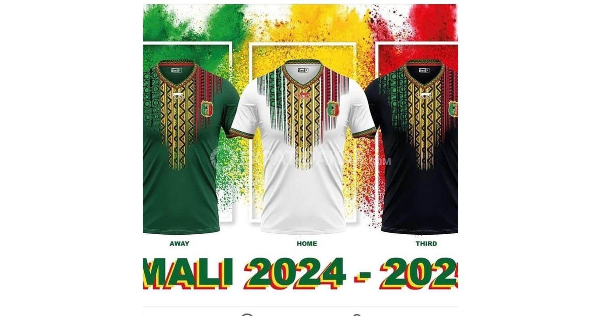 Maillot Mali Blanc CAN Au Maroc - Neuf Avec étiquettes