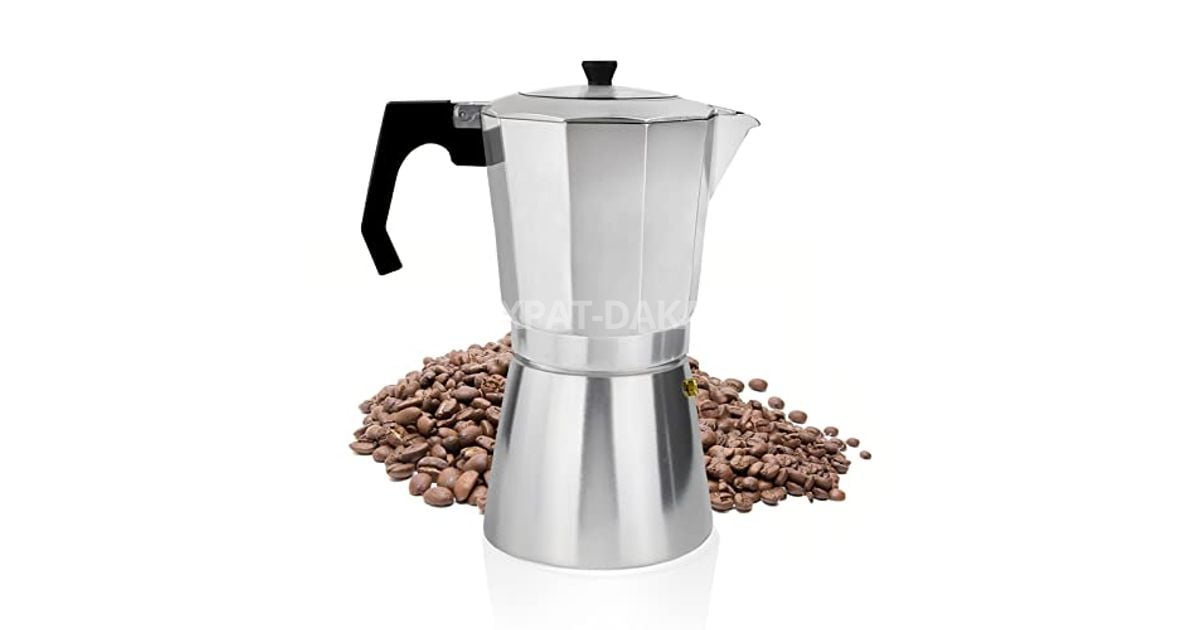 Caftièr xprsso Italinn Induction Aluminium 12 Tasss Café, Vitrocéramiqu Argnt FAGORCupy au millur prix