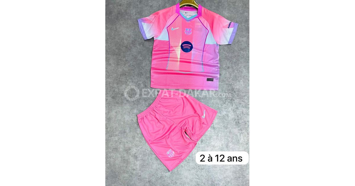Maillot Barça enfant Sicap Sacré-cœur Expat-Dakar