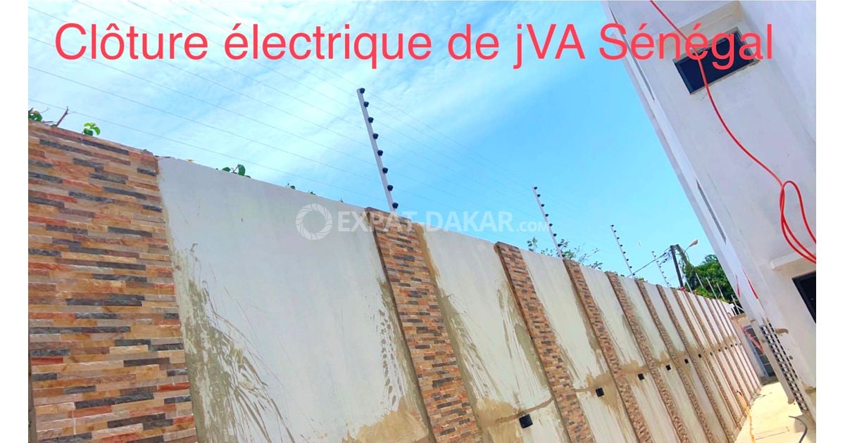 Clôture électrique de jVA Sénégal Ouakam ExpatDakar