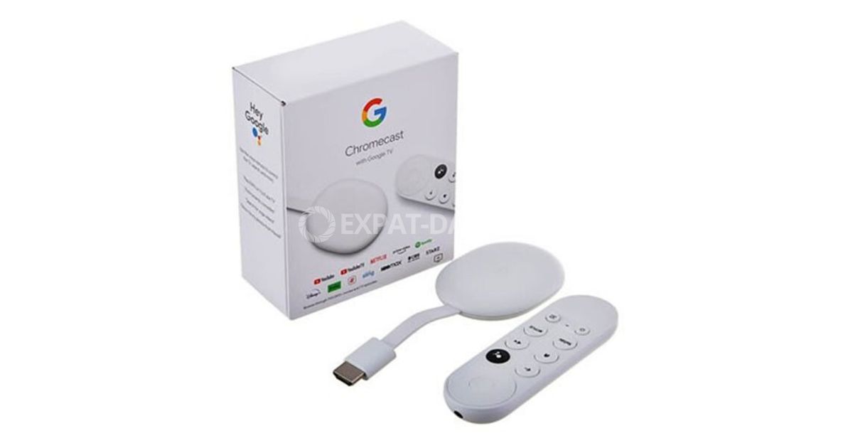 Clé Box Chromecast Google TV - Grand-Yoff