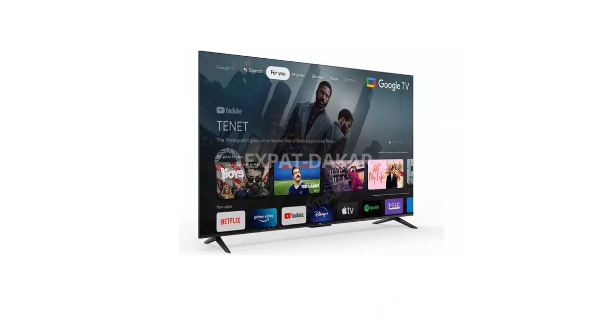 TÉLÉVISEUR TCL 43POUCES SMART ULTRA HD 4K Plateau ExpatDakar