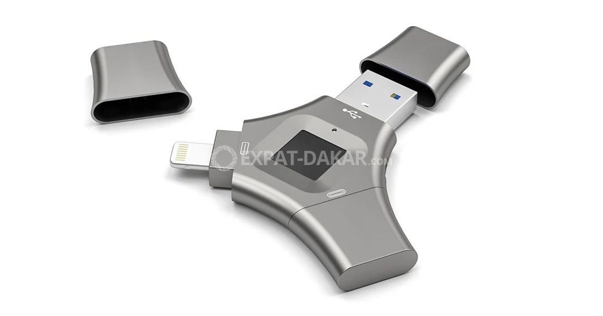 AMA D'Afrique - 💦Clé USB 1 Tera de mémoire😮 en métal et