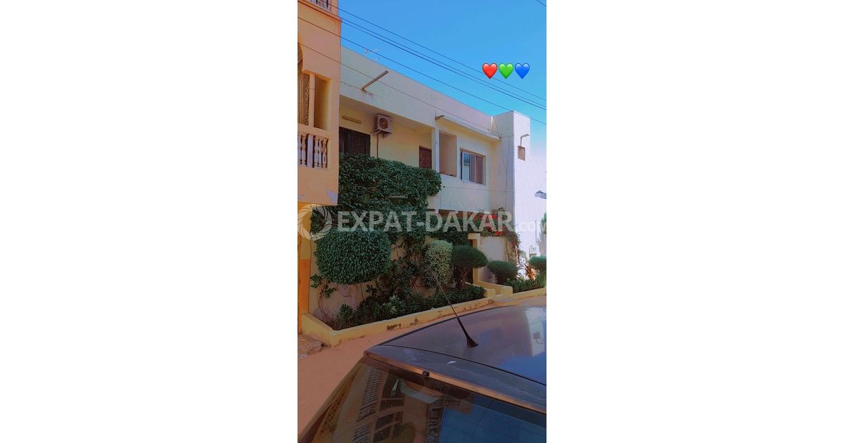 Maison R+1 à vendre à Hann Mariste Hann maristes ExpatDakar