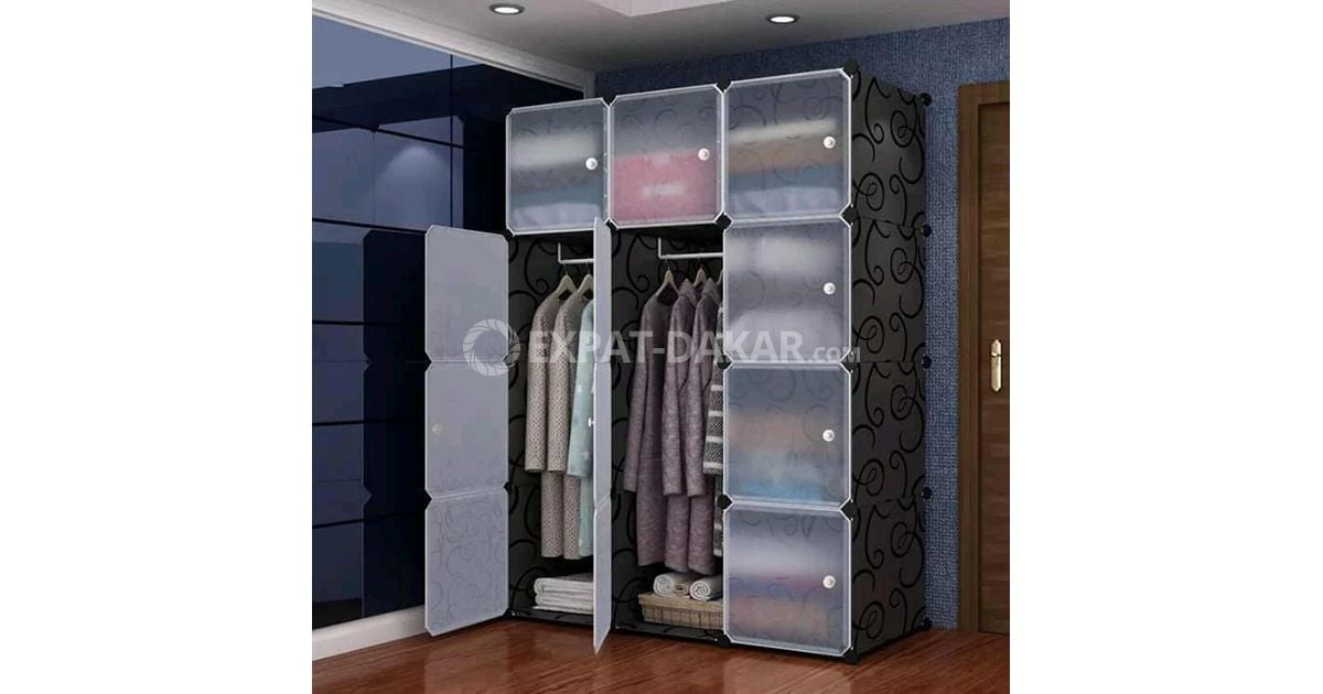 Armoire plastique 3 battants Liberte 6 ExpatDakar