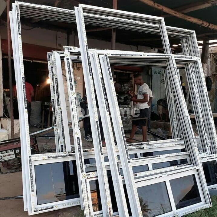 Aluminium fabricated door frames in Nairobi PigiaMe