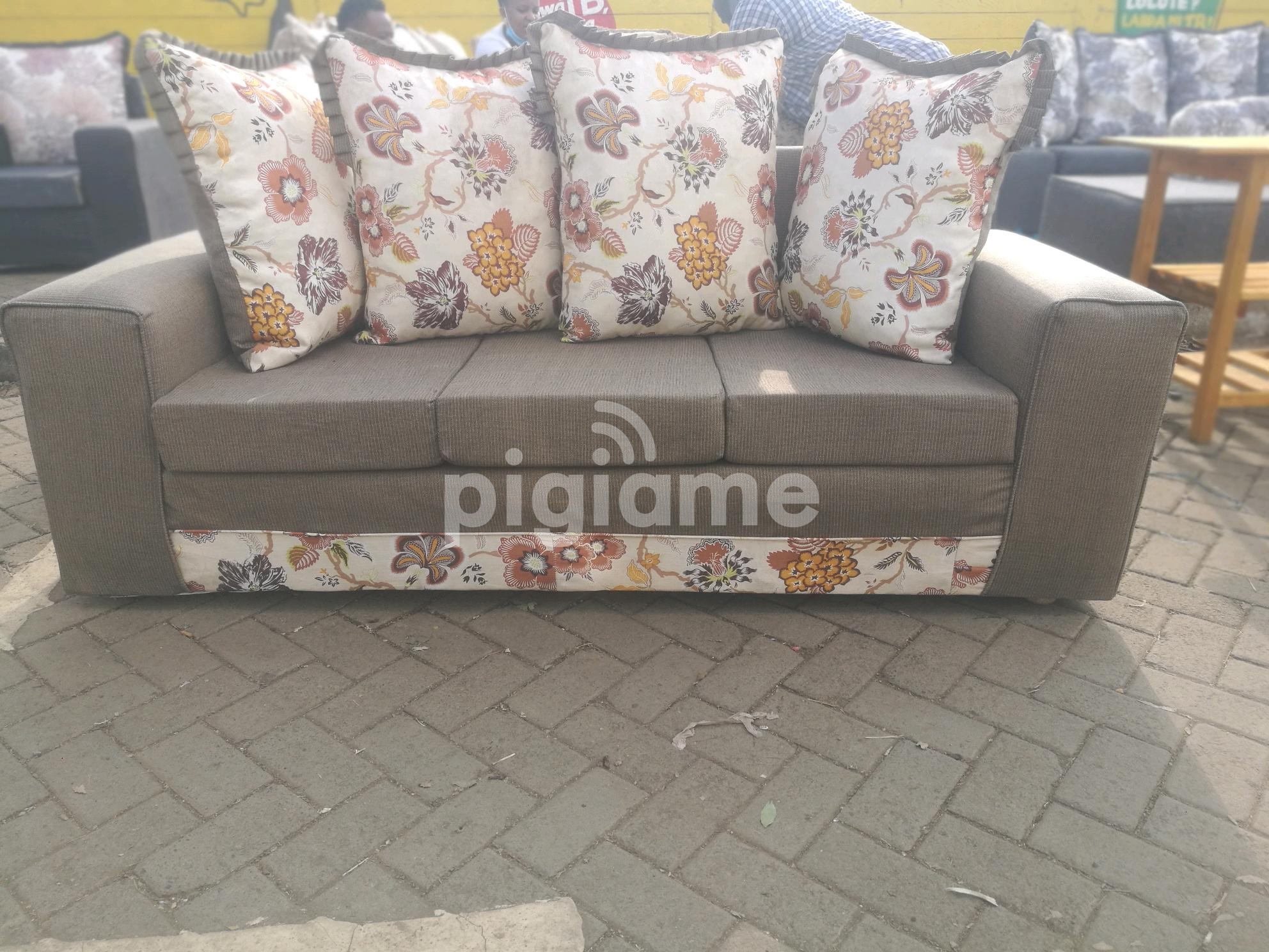 Ready Made Affordable Simple Quality 5 Seater Sofa in Nairobi PigiaMe