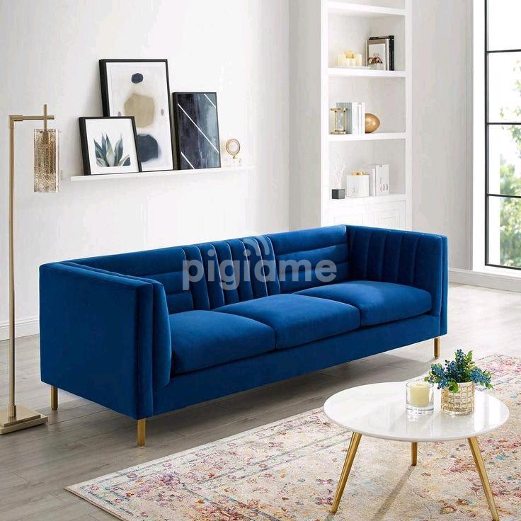 Three Seater Sofas For Sale In Nairobi Kenya/Blue Sofas in Utawala