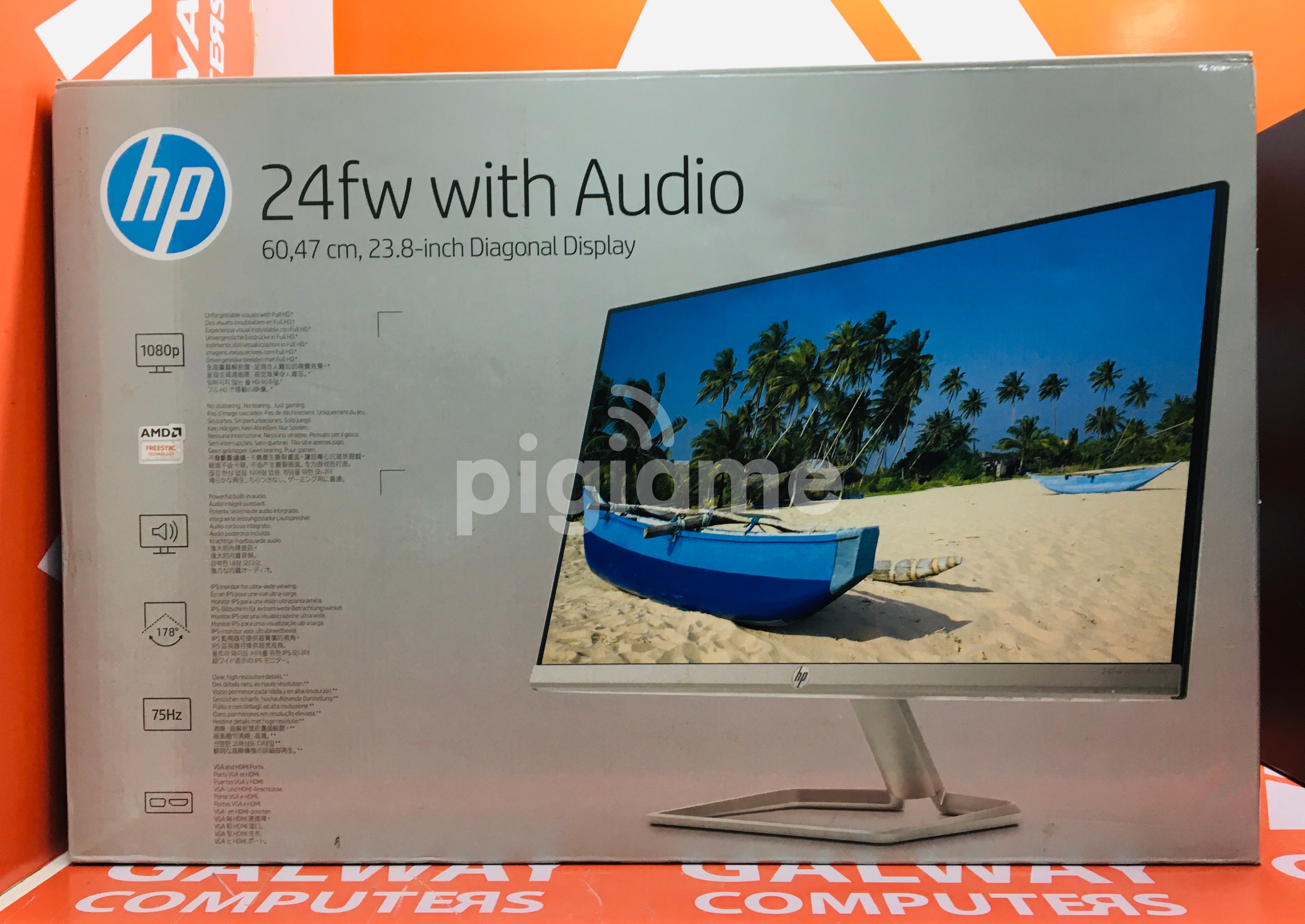 Hp 24fw With Audio IPs LED Backlight Display Monitor In Nairobi PigiaMe