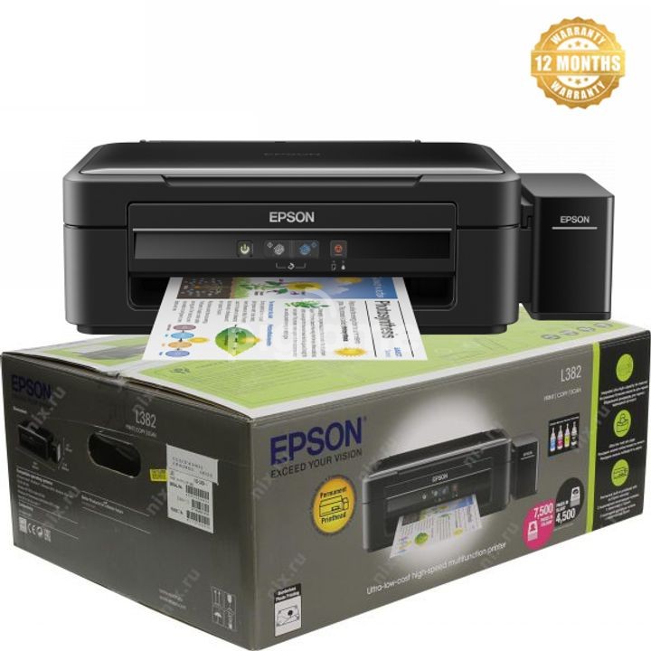 Epson L382 Inkjet Color Printer Scanner Black in Nairobi PigiaMe