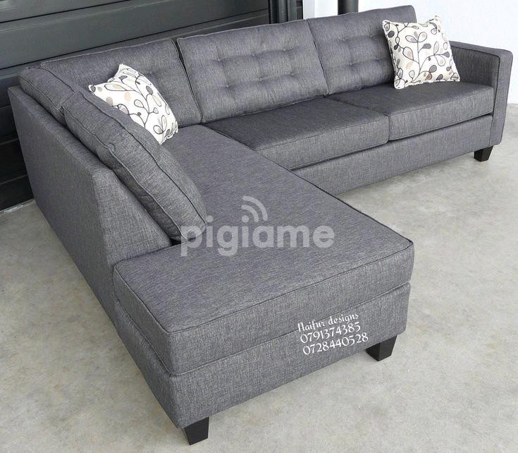 Modern Six Seater L Shaped Sofas For Sale In Nairobi Kenya/Grey Sofas