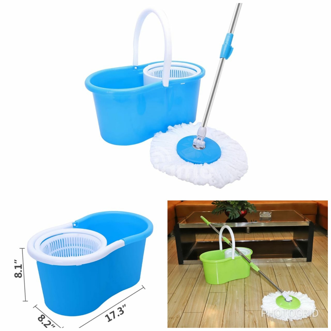 360 degrees rotating mop with bucket microfiber head in Nairobi PigiaMe