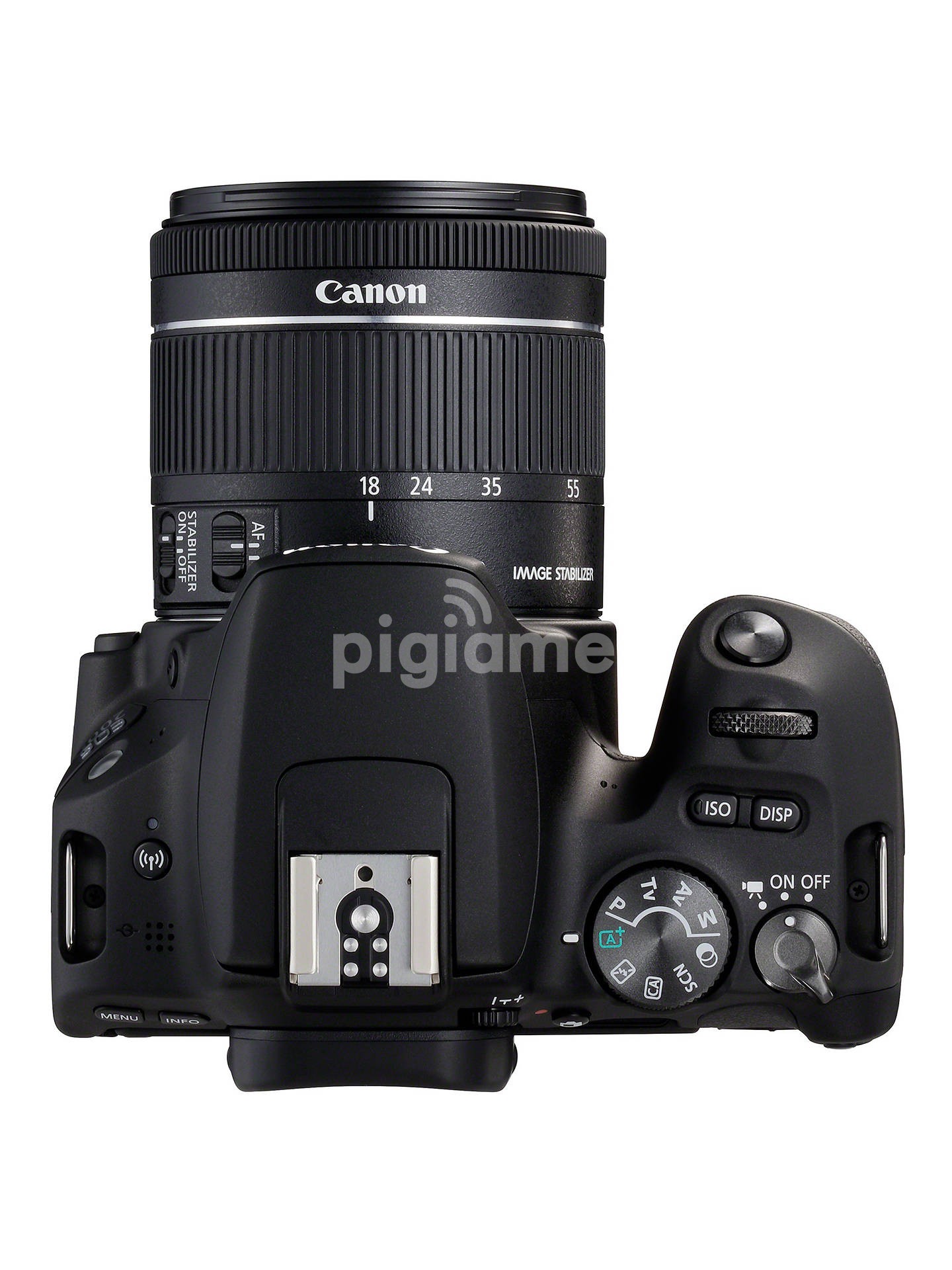 Canon EOS 200D with EFS 1855mm f/45.6 is STM Lens Digital SLR Cameras (Black) in Nairobi
