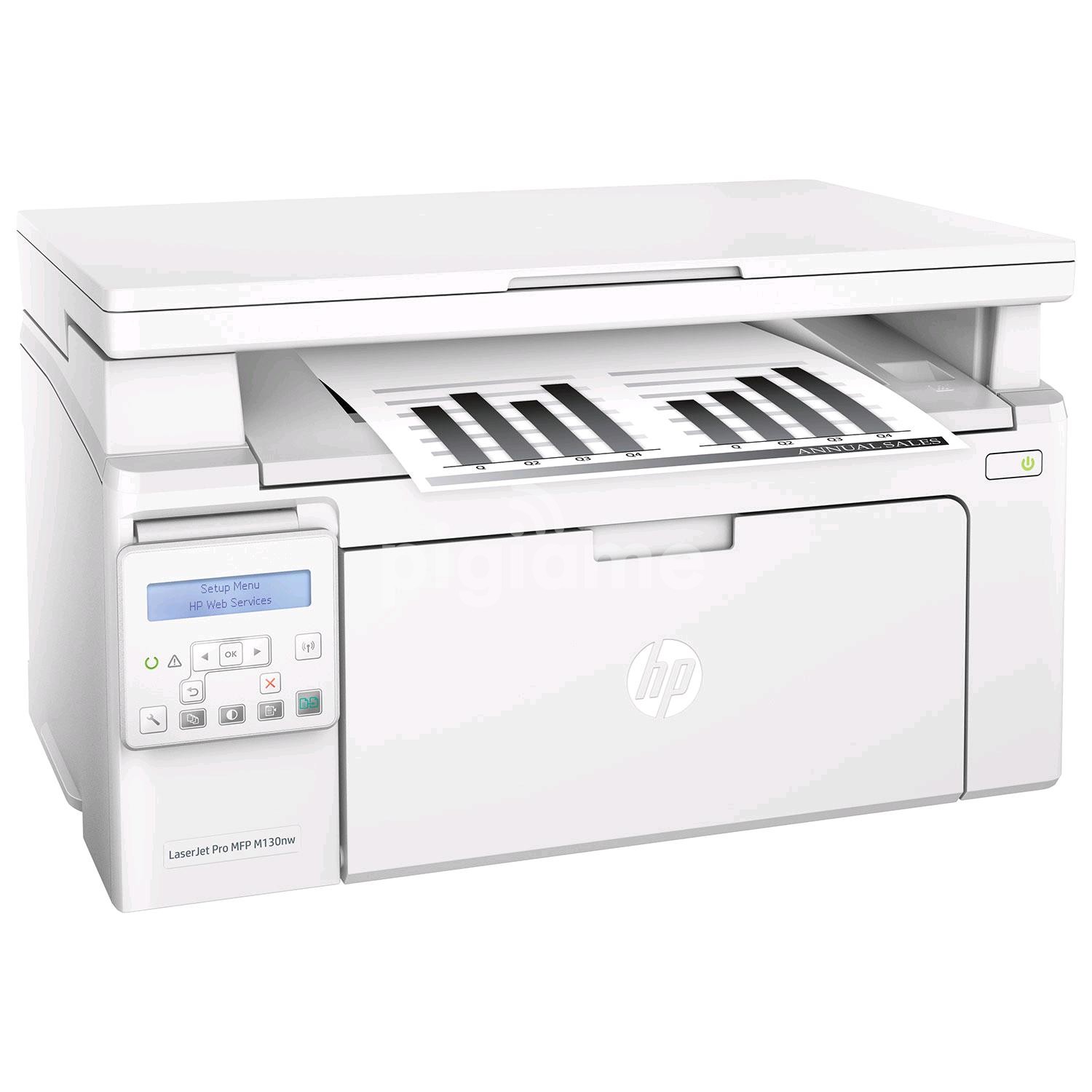 Hp Laserjet Pro Mfp M130nw Black White Wireless Print Scan Copy Wireless Laser Printer White In Nairobi Pigiame