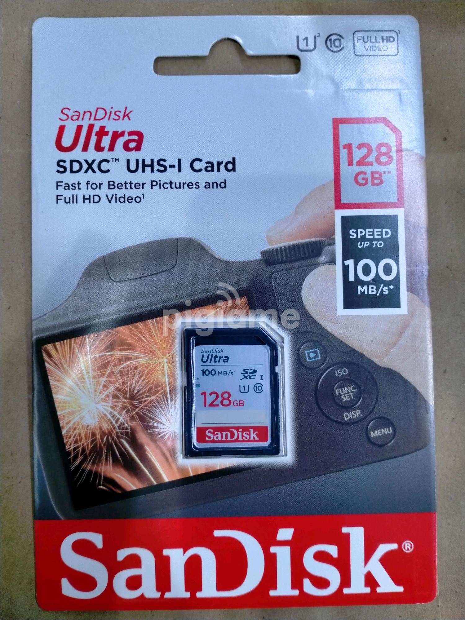 SanDisk camera sd card 128 GB, SDXC UHSI Card in Nairobi PigiaMe