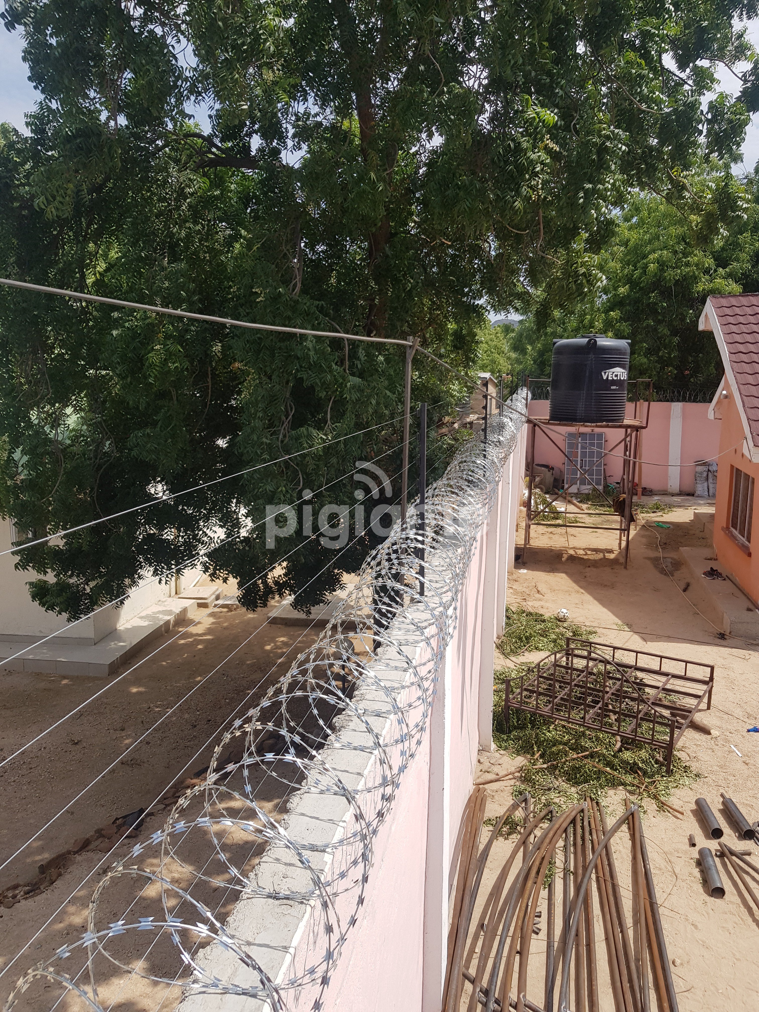 Electric fence installation in kenya......... in Kisii ...