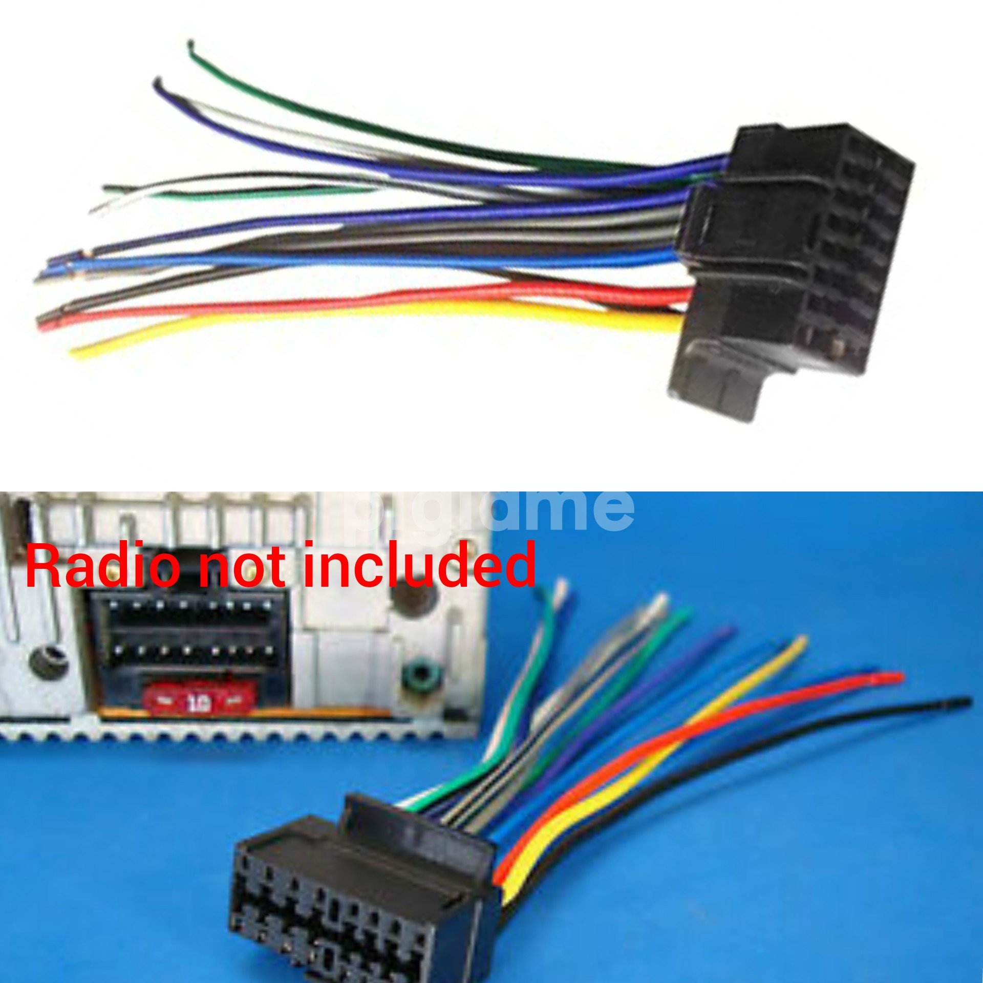 New Sony Xplod 16Pin Radio Wire Harness Car Audio Stereo Power Plug