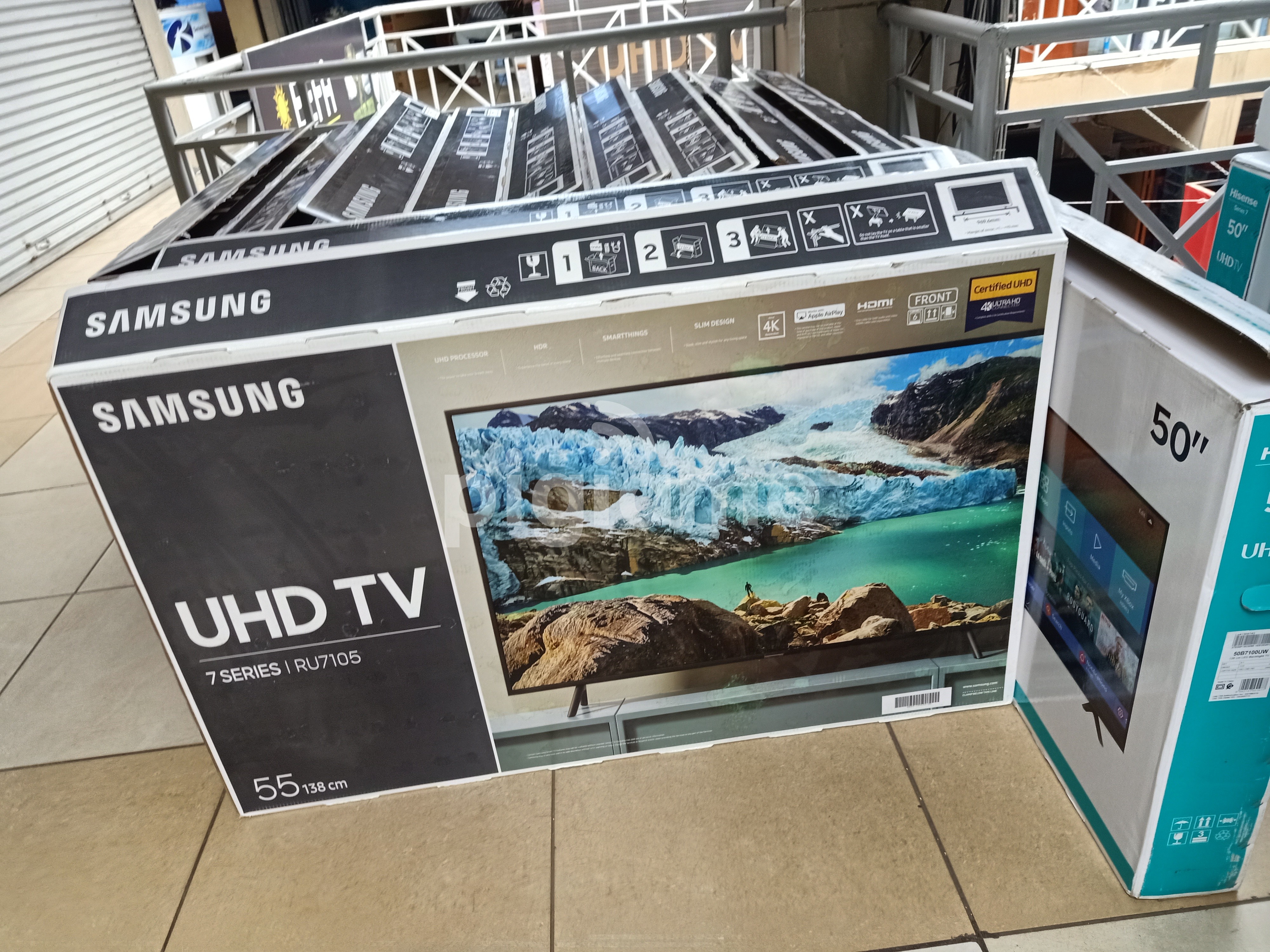 new samsung 55 smart digital 4k tv model ru7100 at ksh 69 500