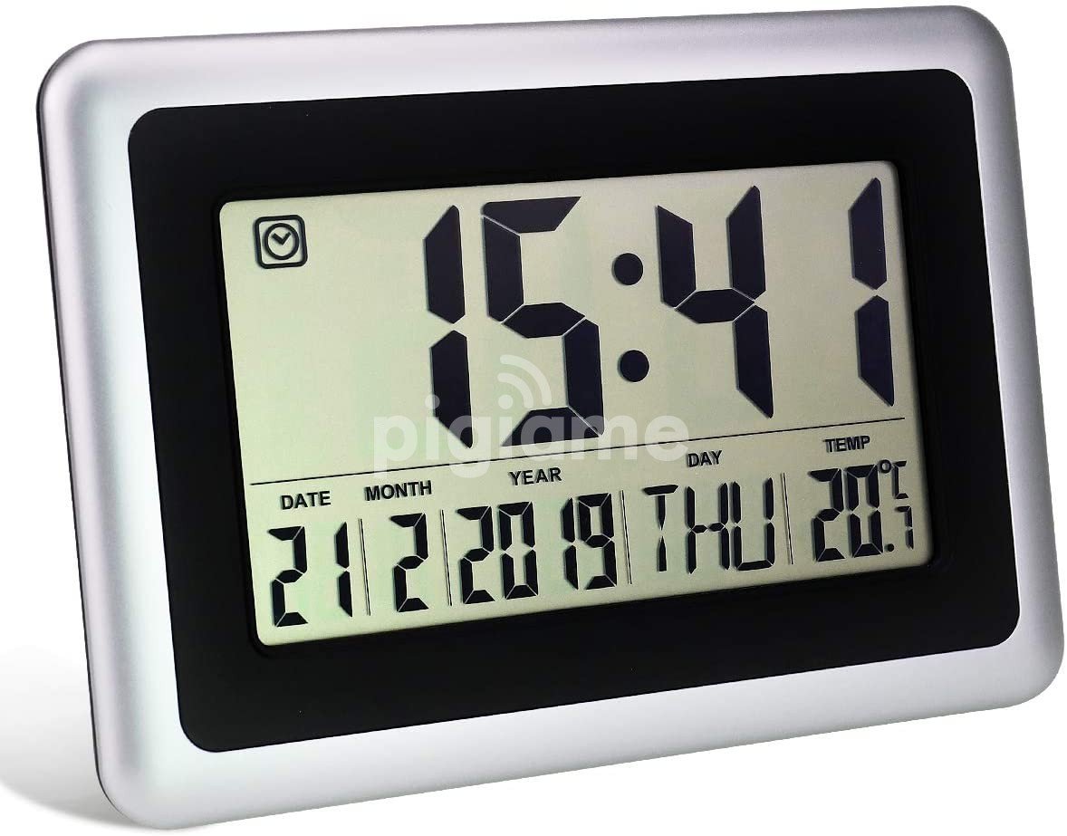 Digital LED Wall Clock With Alarm,Date,Temperature in Nairobi PigiaMe