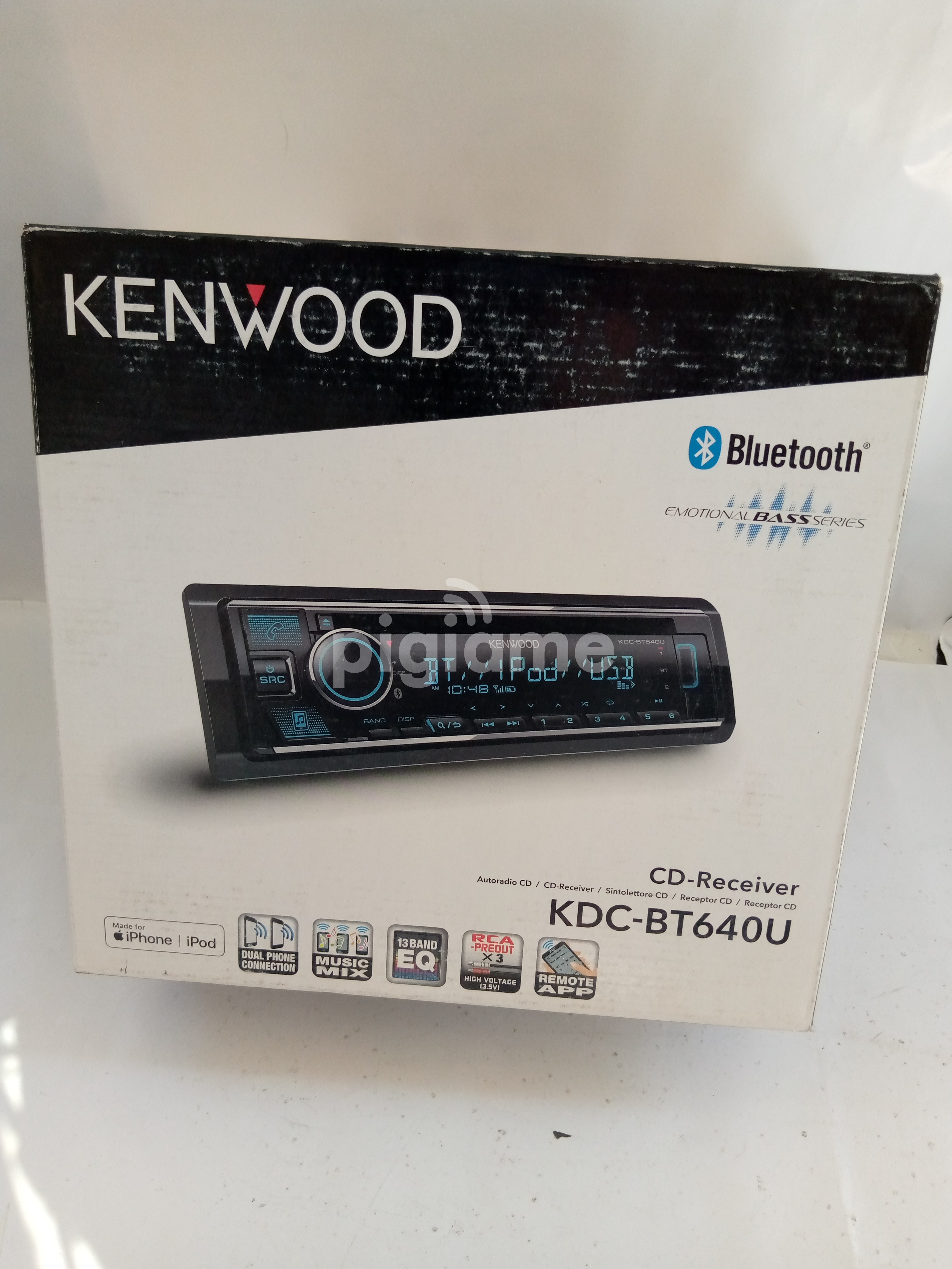 kenwood cd receiver with usb interface