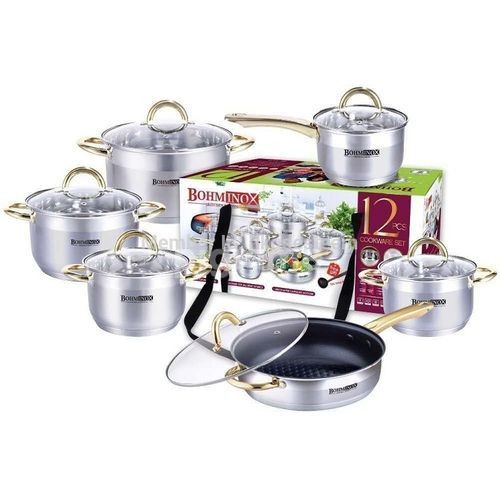 Generic 12 Pcs Set Aluminium HeavyDuty Cooking Pots Sufurias in Nairobi