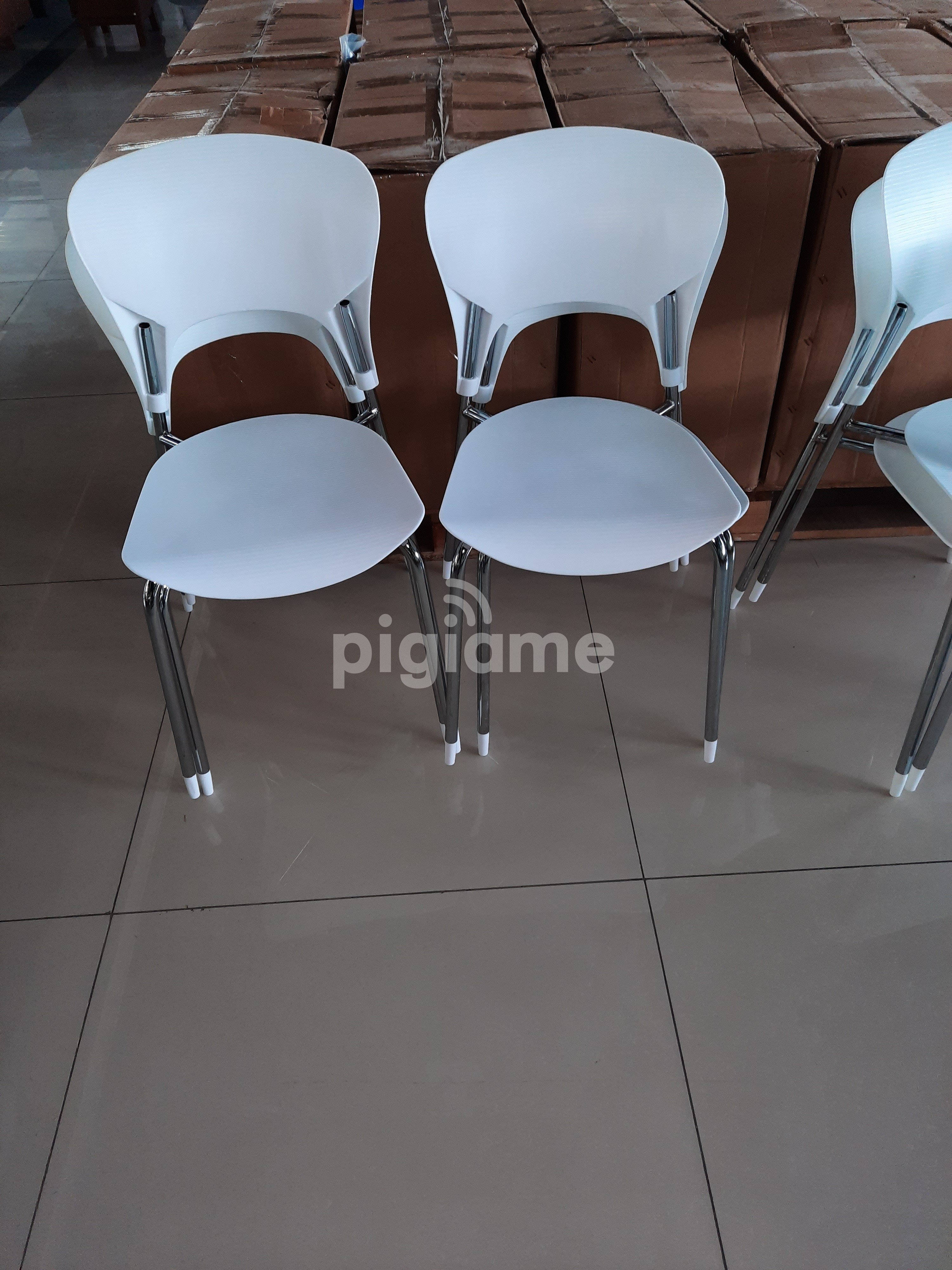 Armless Stackable PVC Chairs in Nairobi PigiaMe