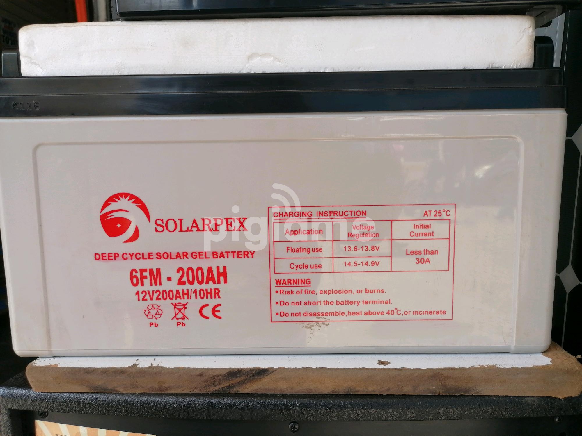 Dry Gel Solar Battery 200ah In Nairobi Pigiame