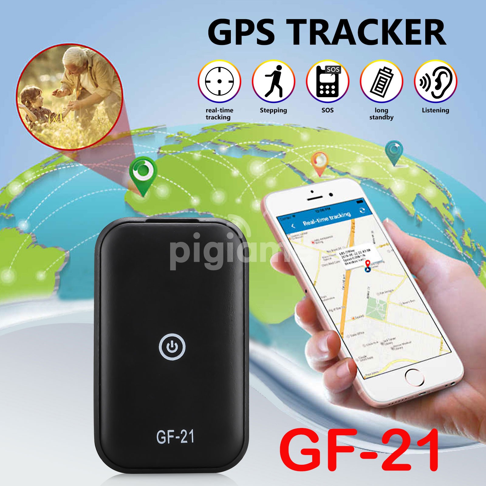 Gf21 Gps Tracker Real Time Vehicle Tracking Device in Capital Centre