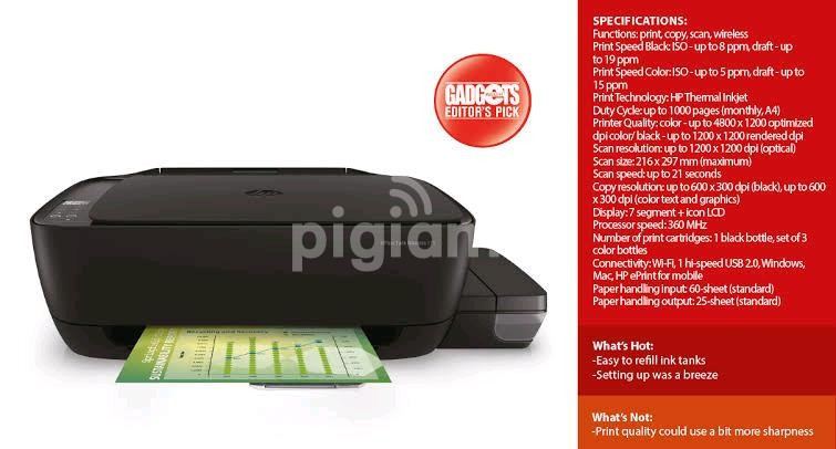 HP Ink Tank 415 Print Copy Scan Wireless Color Printer in Nairobi | PigiaMe