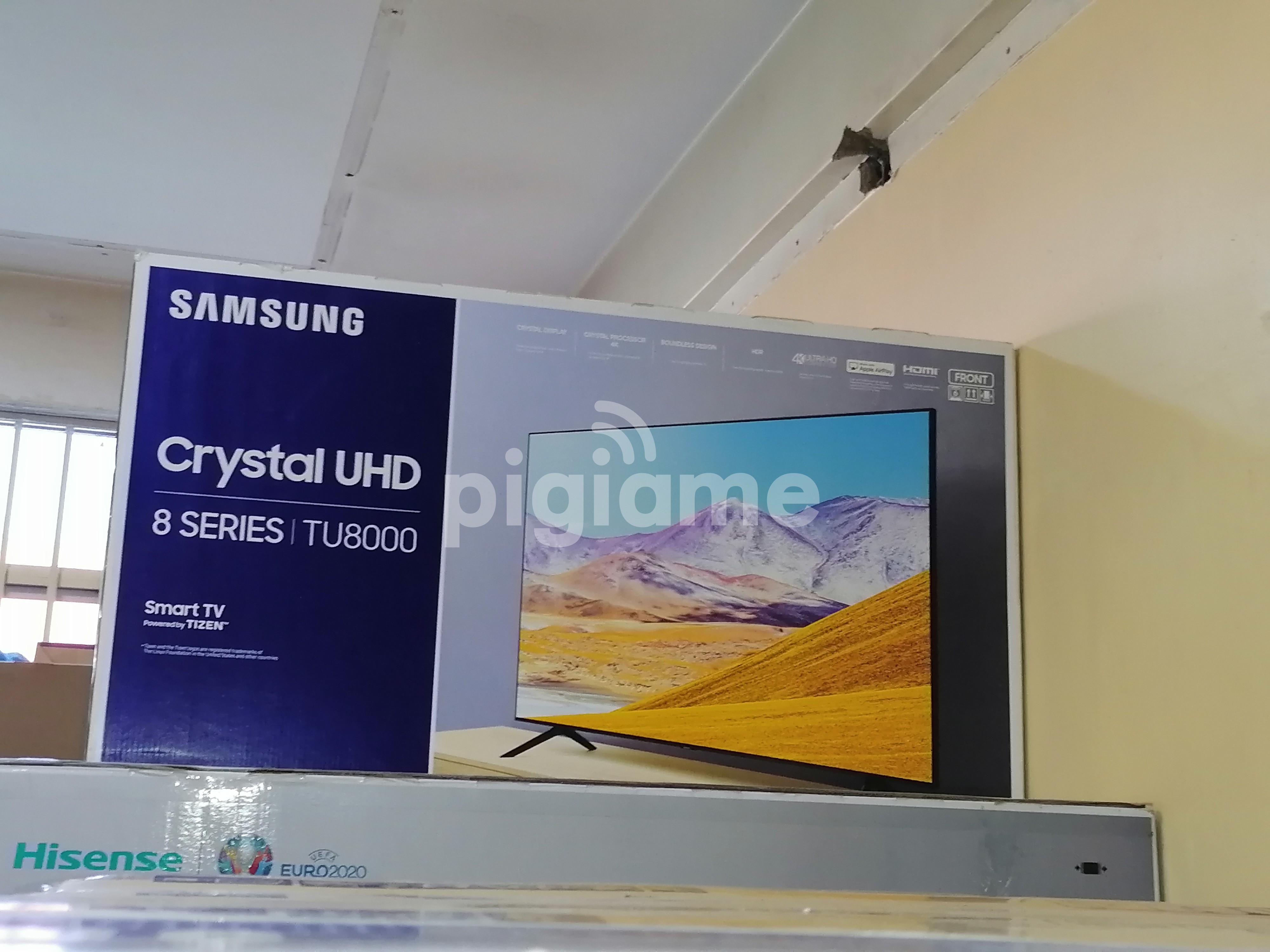 new samsung 50 inch smart 4k tu8000 led tv at ksh 53 500