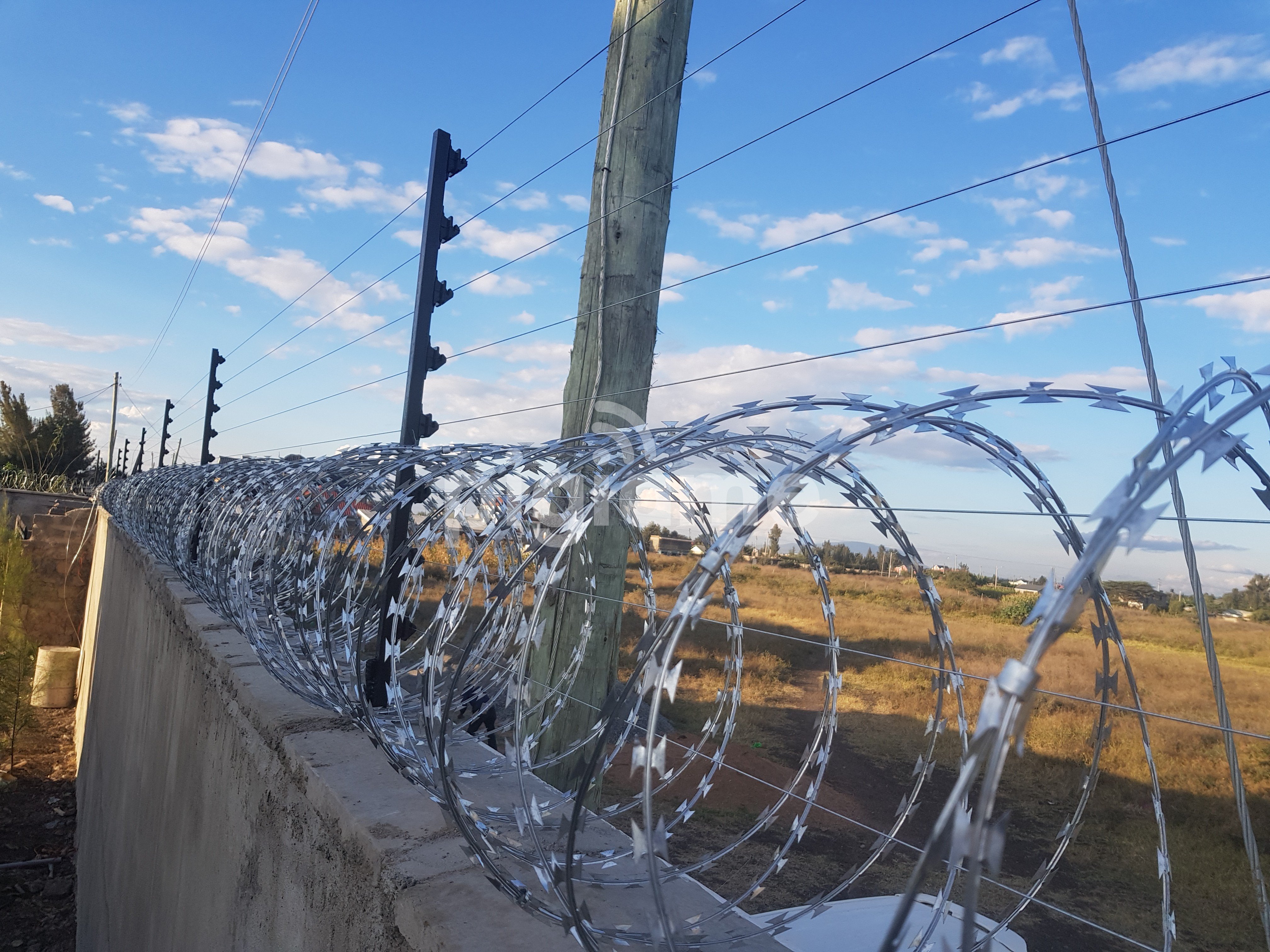 Electric Fence And Razor Wire Installation In Kenya In Karen Pigiame