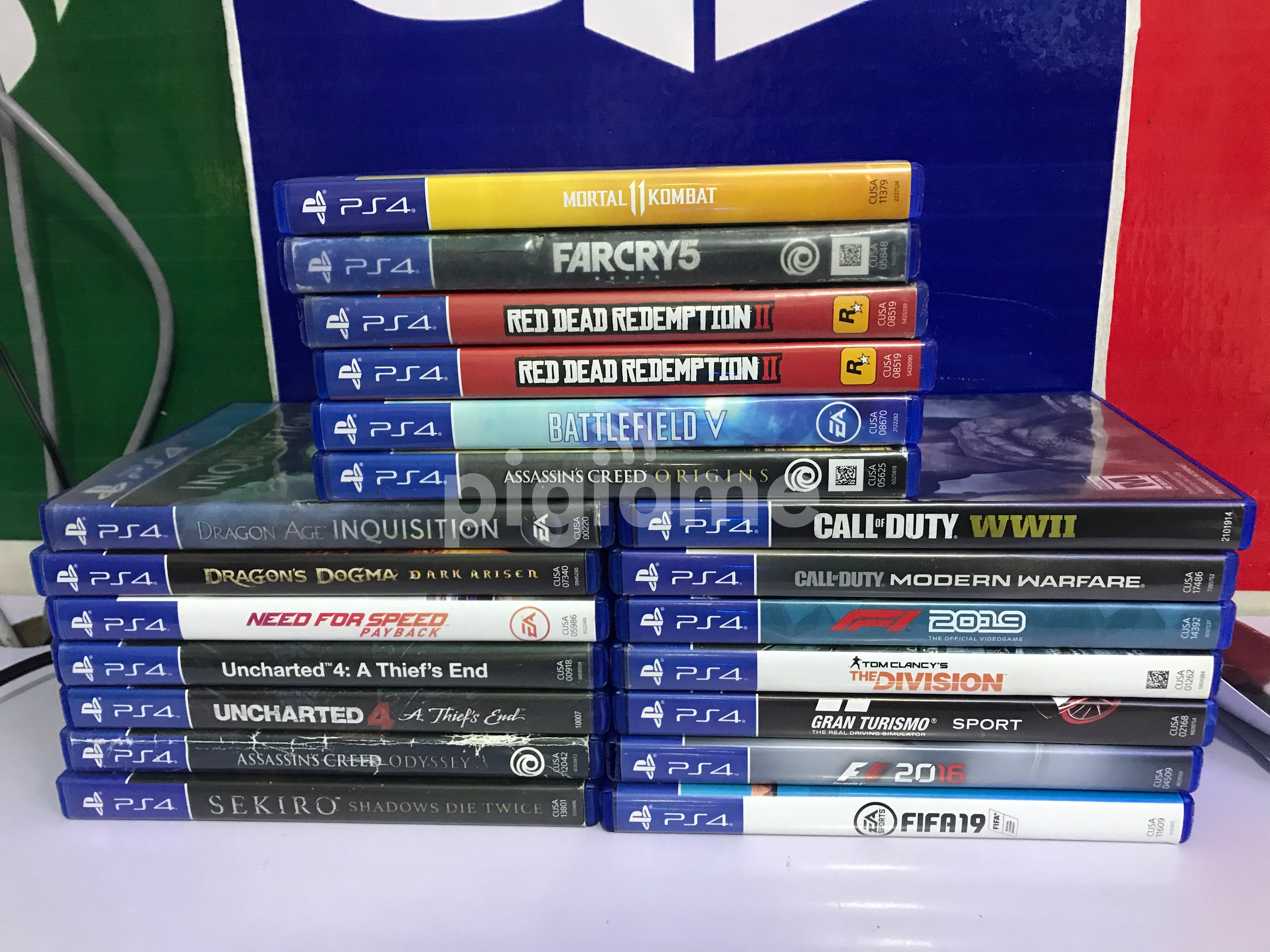 PLAYSTATION 4 USED GAMES in Nairobi PigiaMe