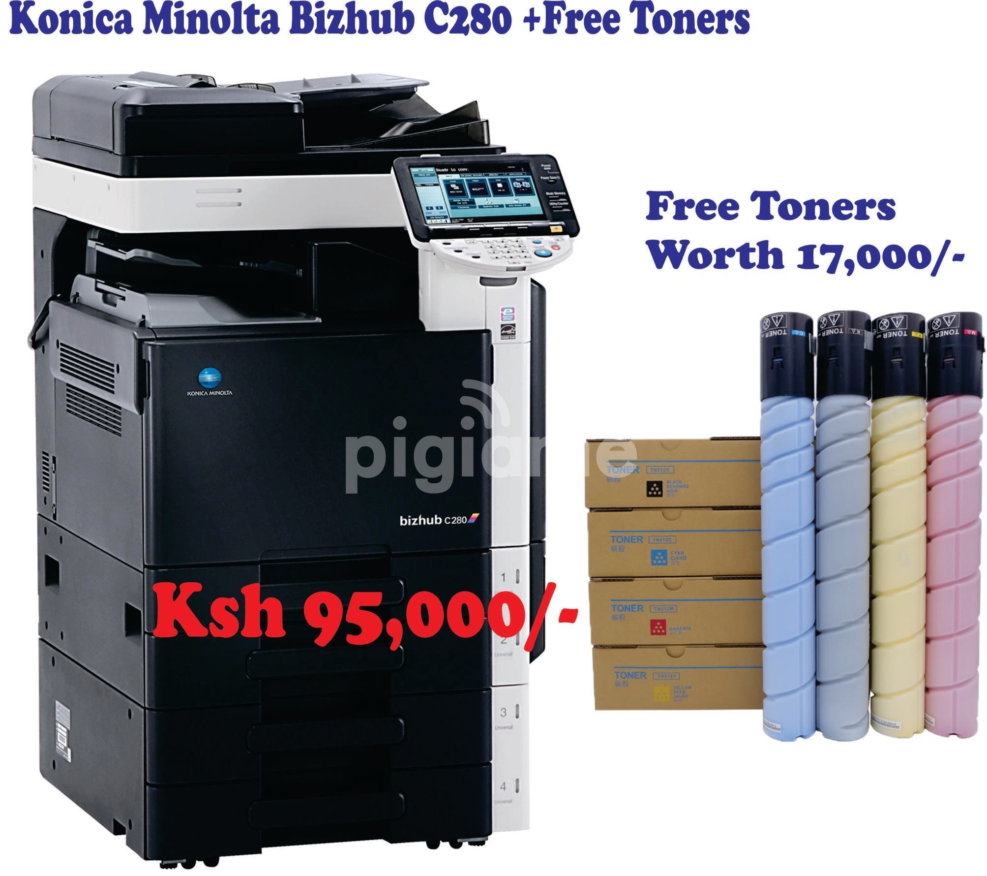 Konica Minolta Bizhub C280 Photocopier Machine Free Set Of Tonners In Nairobi Pigiame In this article, we'll review the top printers from konica minolta's. refurbished konica minolta bizhub c280 photocopier machine free set of tonners at ksh 90 000