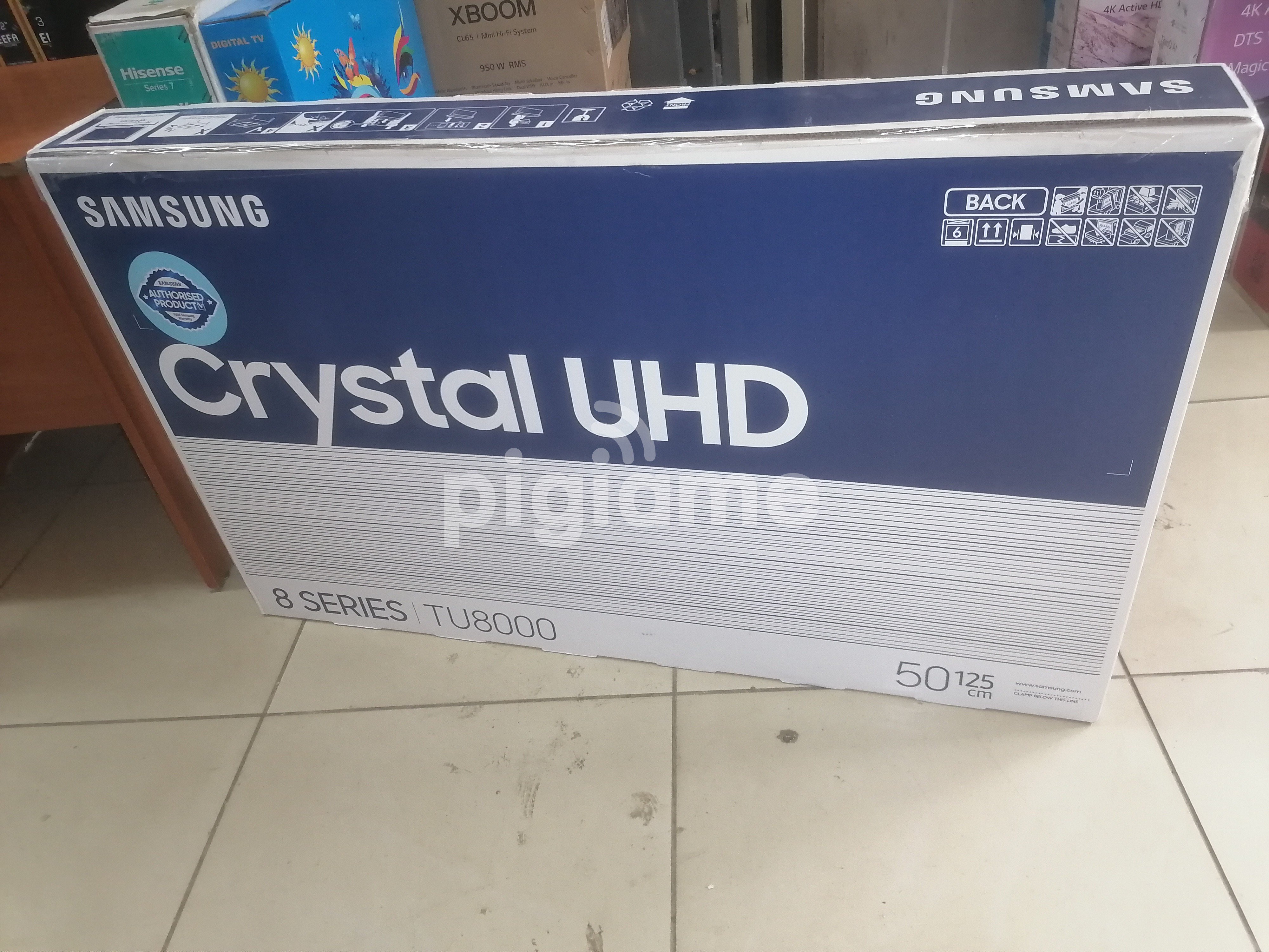 new samsung 50 inch smart 4k uhd frameless tu8000 series at ksh 54 000