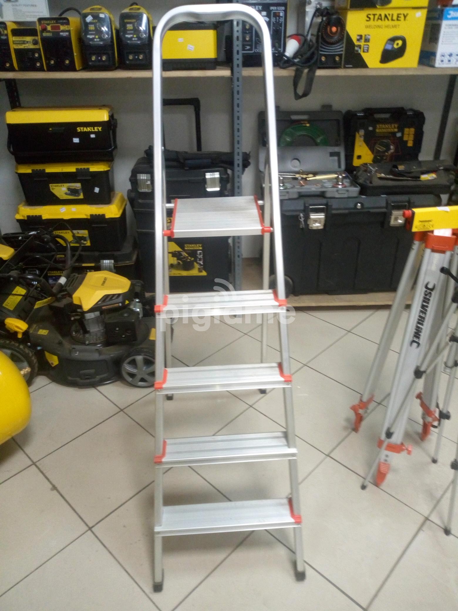 Aluminum Step Ladder Lightweight Multi Purpose Portable Folding Home