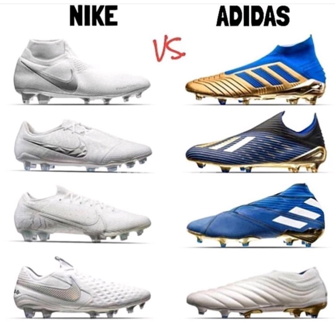 nike vs adidas football boots sizing